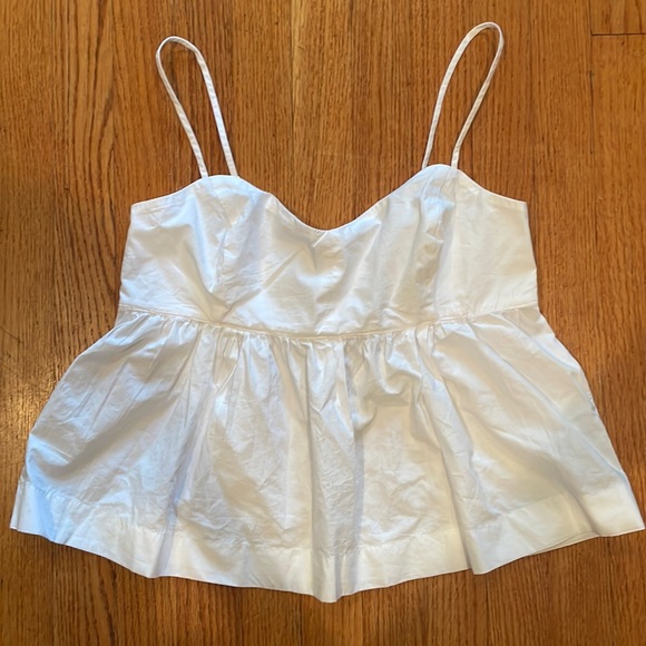 J. Crew Tops - spaghetti strap white tank